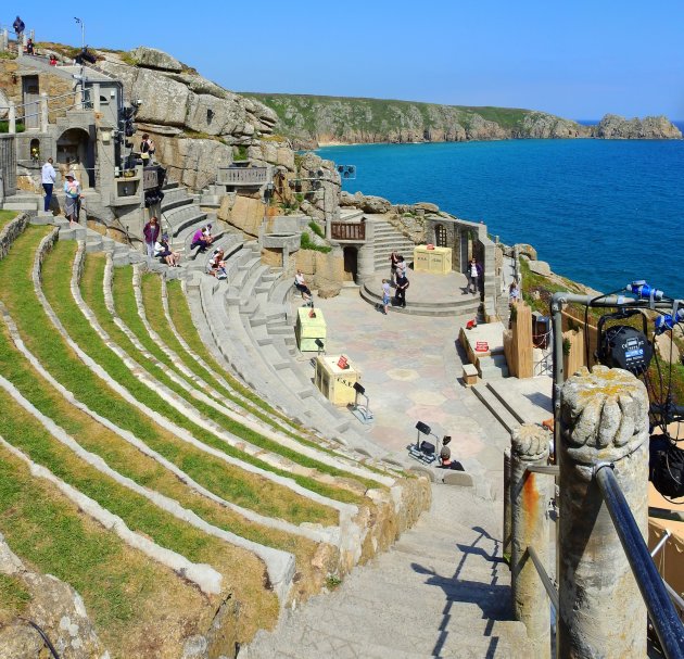 The Minack: theater aan zee. 