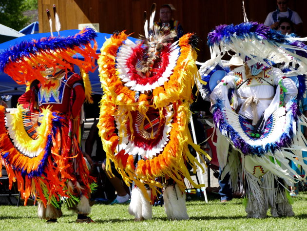 Pow Wow (indianen) bijeenkomst in Cody