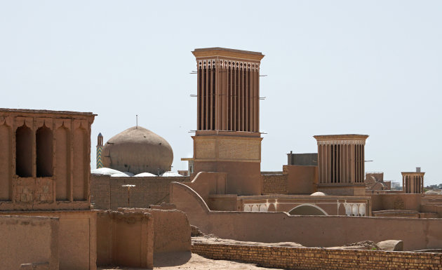 Een lekker windje in Yazd