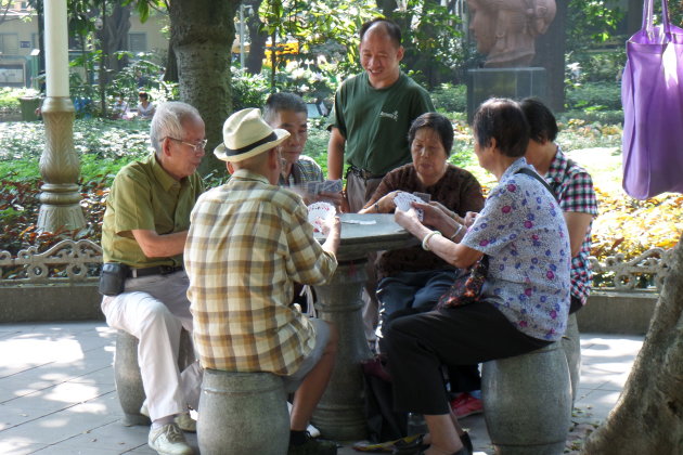 Een zondag in het park.