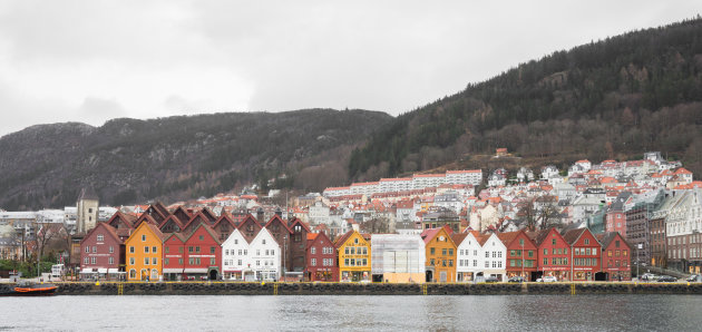 Bergen vanaf het water!