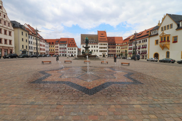 Obermarkt van Freiberg