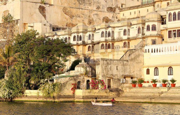 Vanaf Lake Pichola