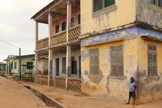 slaperige historie in Cape Coast