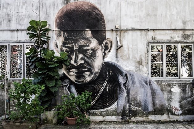 Street art in Little India - Singapore