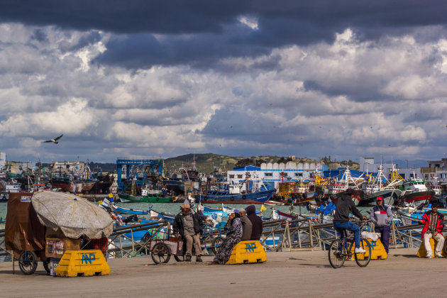 De haven van Larache