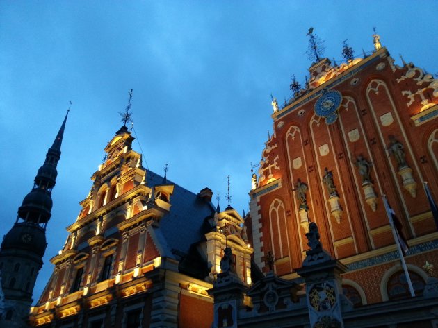 Stadhuis by night