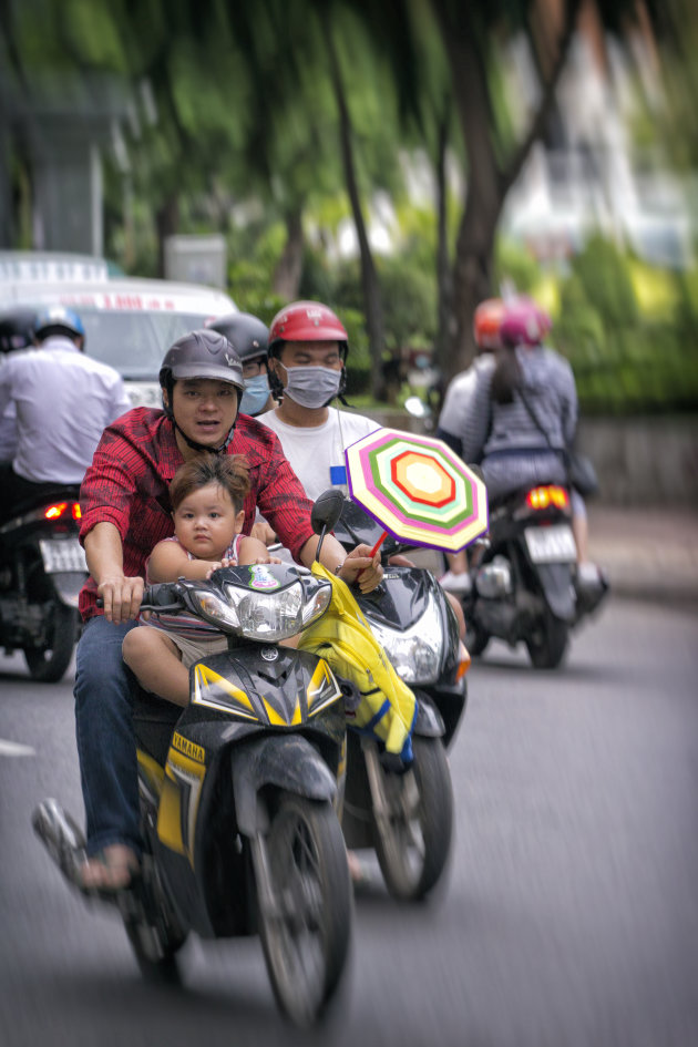 Happy little Buddha in Saigon