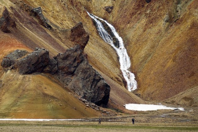 een natuurlijke kleurrijke wereld