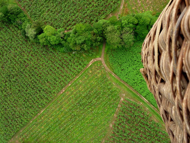 Vanuit de luchtballon