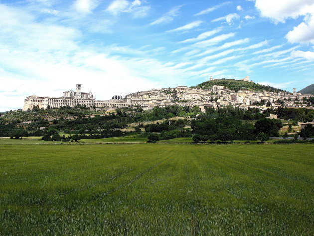 Zicht op Assisi