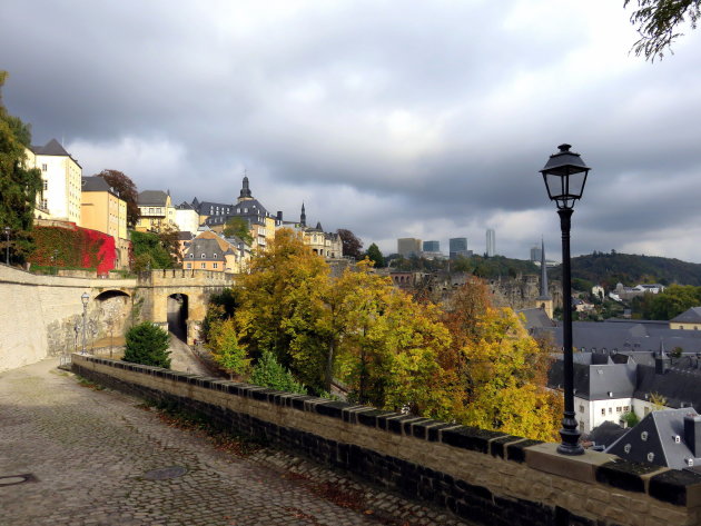 De Basse Ville van Luxemburg Stad
