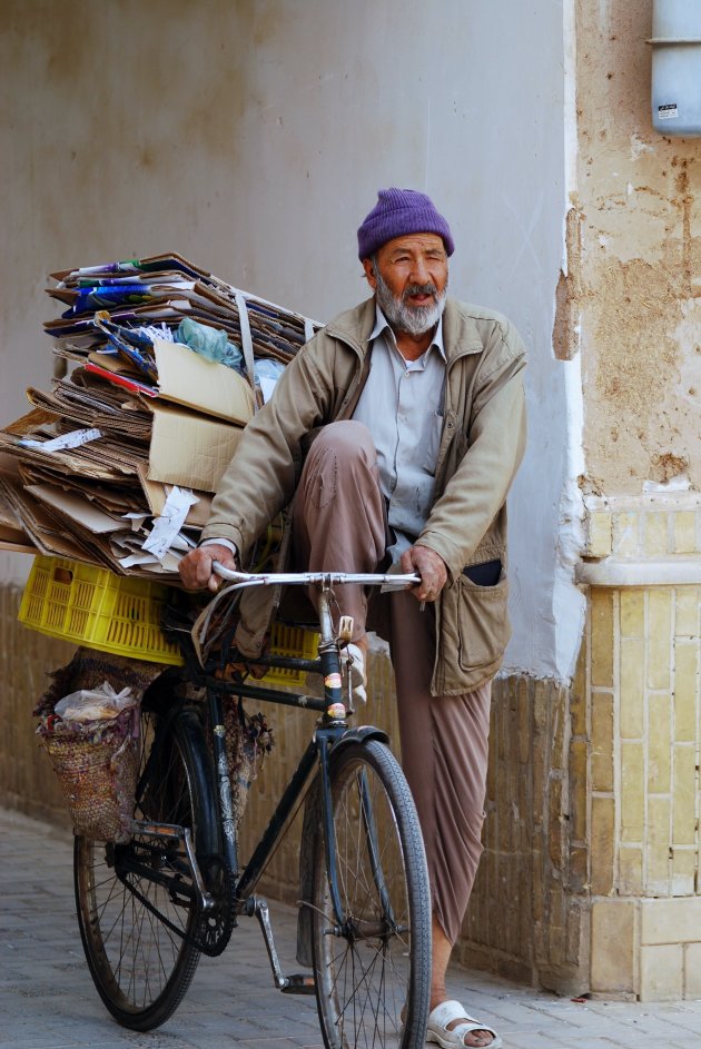 Sleepy downtown Yazd