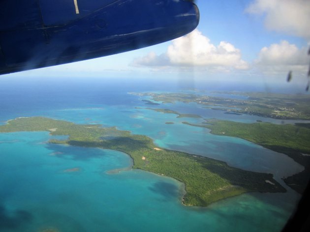 Dominica vanuit de lucht