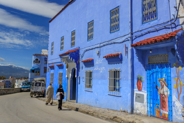 De blauwe muren van Chefchaouen