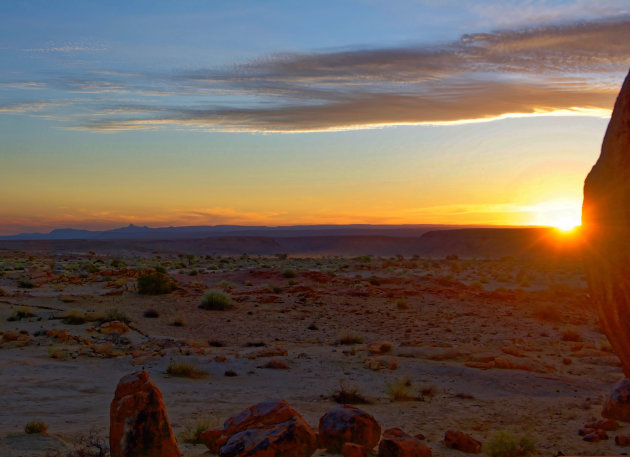 Zonsondergang Fish River Canyon