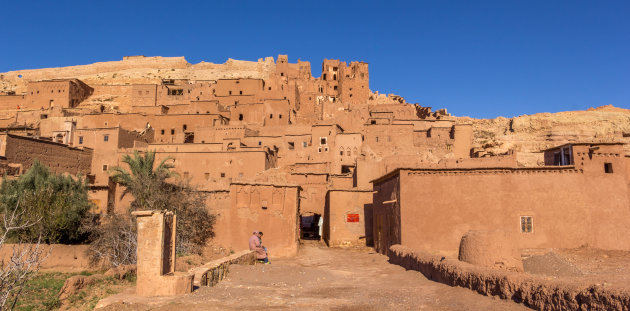 Ait  Ben Haddou, maar dan van de andere kant.