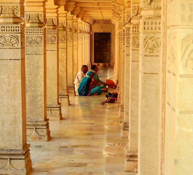 Mediteren in Palitana. 