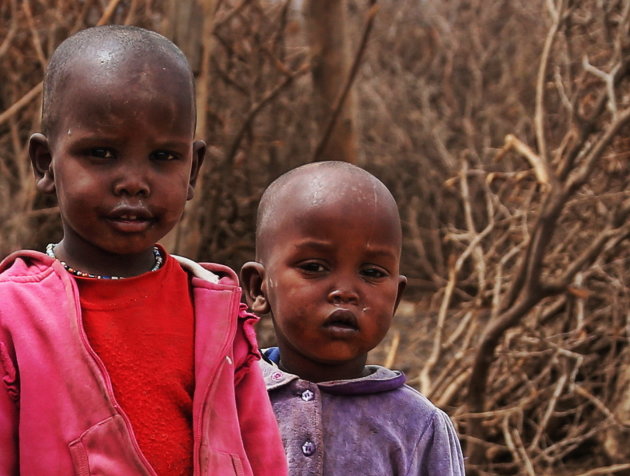 Massai kinderen