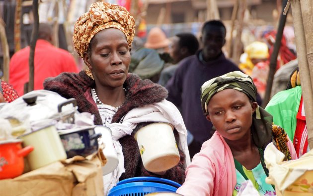 Beker voor Porridge in Kisoro