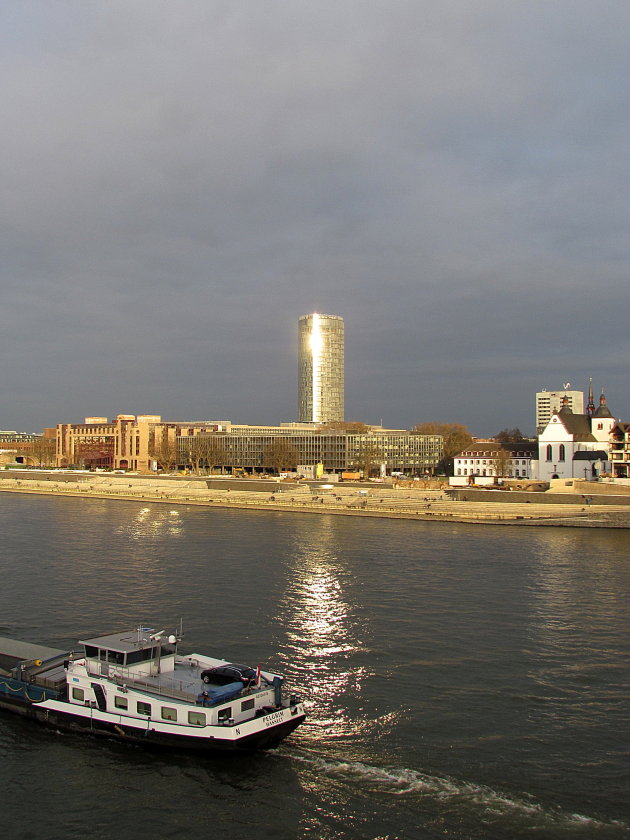 winterzonnetje op de Rijn