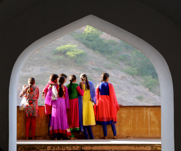 UItzicht vanaf Amber fort