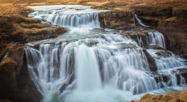 Fosslaug waterval in Noord-IJsland