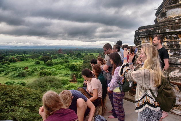 Niet alleen in Bagan