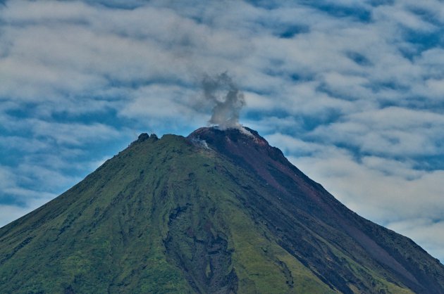 Rokende Arenal vulkaan