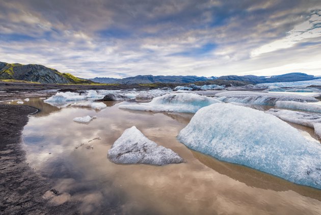 Hoffellsjökull Zuid-Oost IJsland