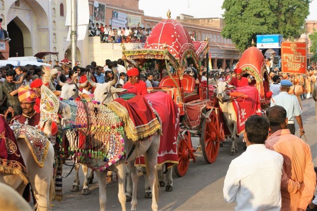 Optocht Teej festival