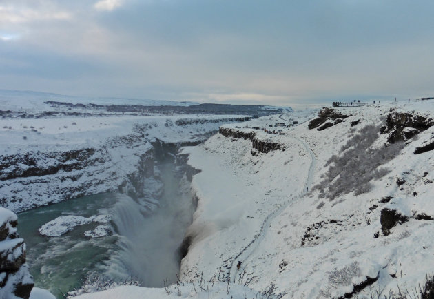 Winterse Gullfoss