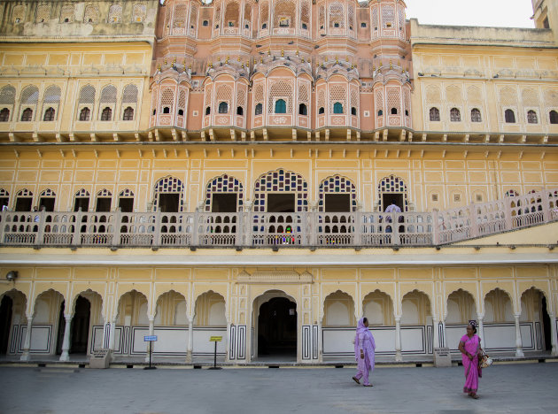 Binnenplaats Hawa Mahal 