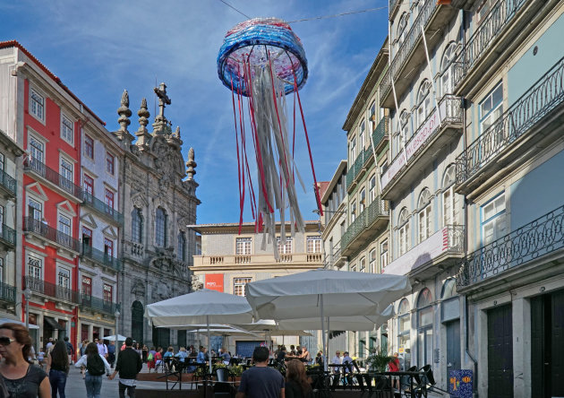 Plastic kunst in Porto