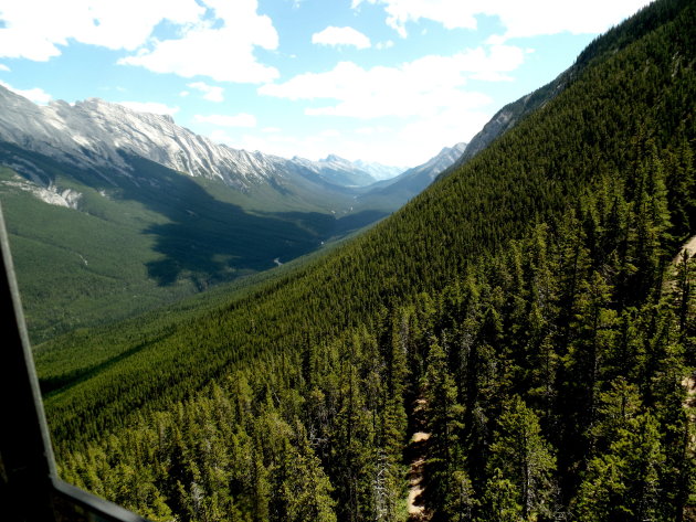 Vanuit de gondola