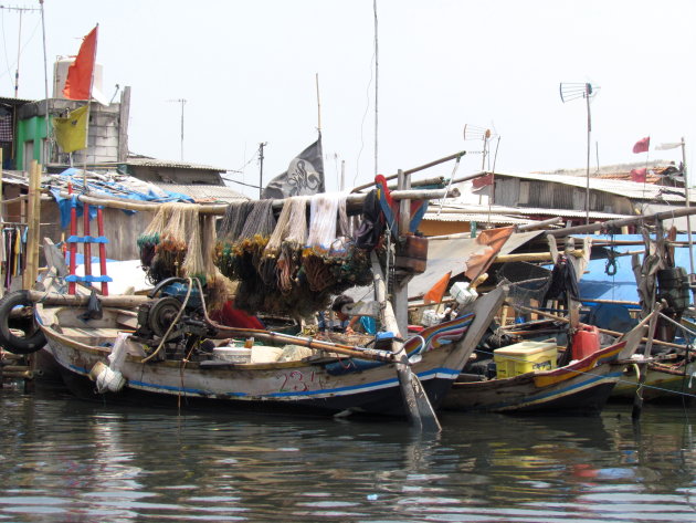 vaartocht door oude haven