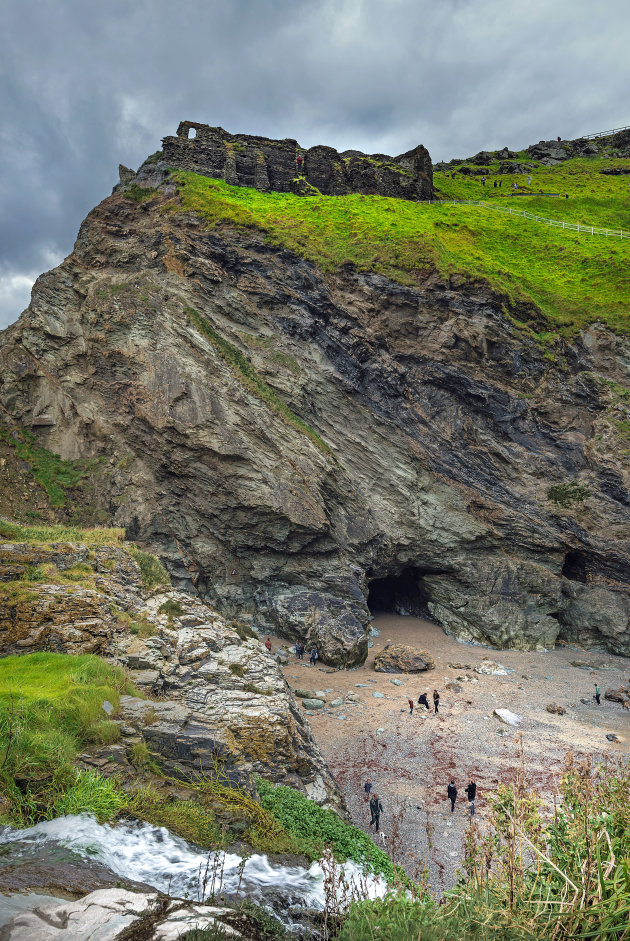 Tintagel en de grot van Merlijn