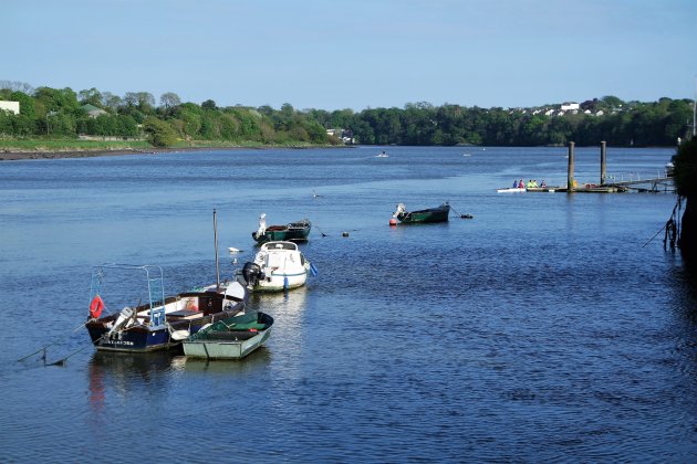 getijdenrivier bij Waterford (Port Láirge)