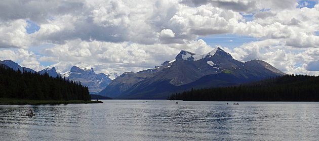 De schoonheid van Lake Moraine