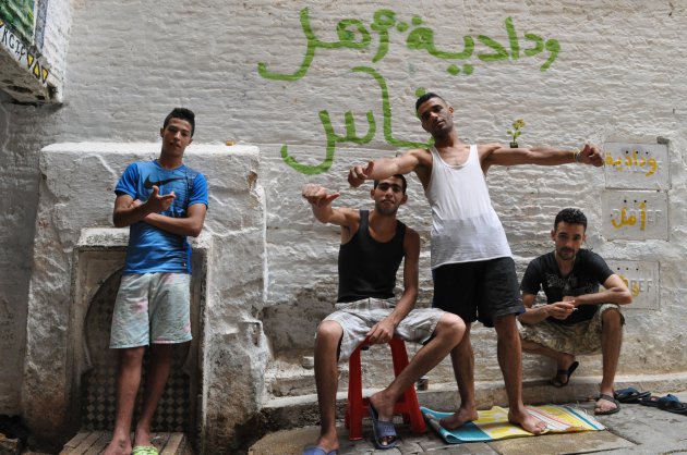 Locals in Fez