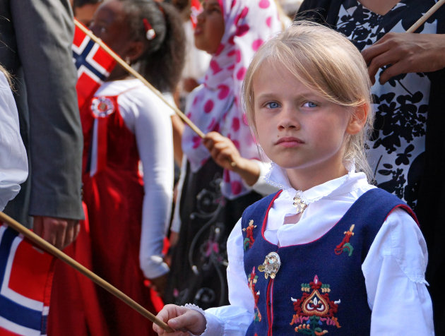 Barnetoge op Grunlovsdagen