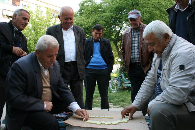 Socializen in het park