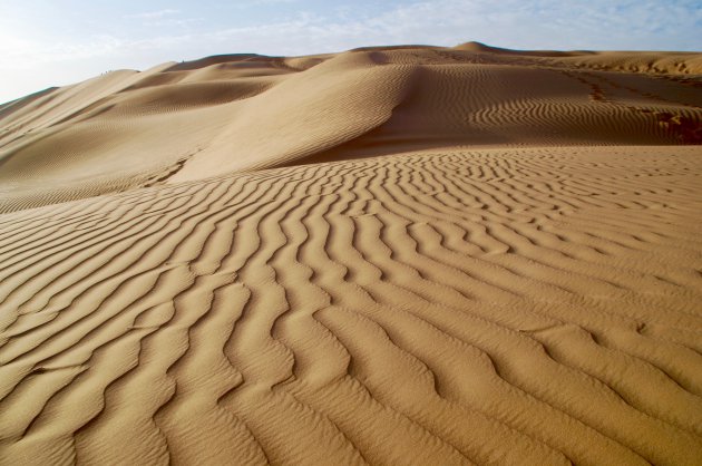 Zandduinen in Abu Dhabi