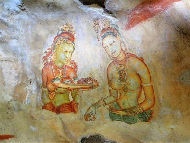 De Maagden van Sigiriya.