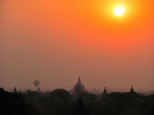 Sunrise over Bagan