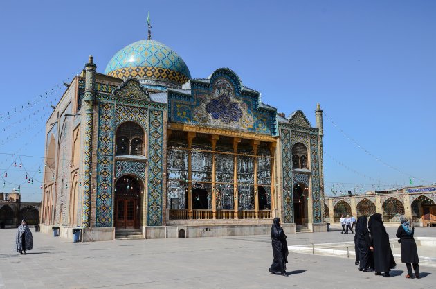 De Shahzadeh moskee in Qazvin