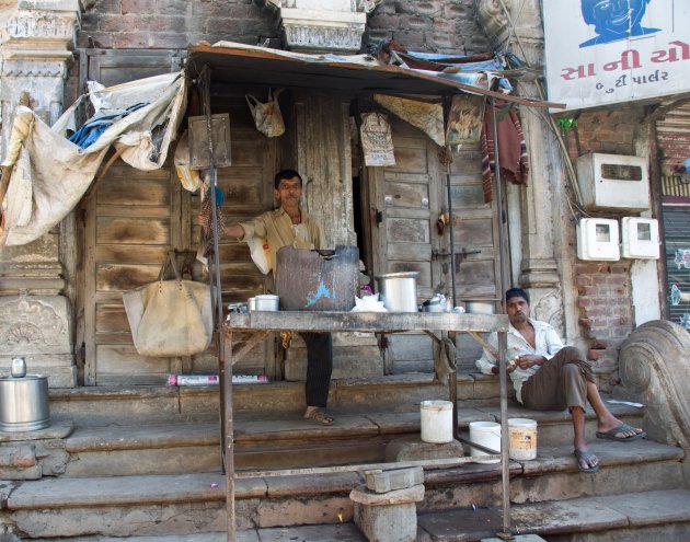 Straatbeeld Vadodara