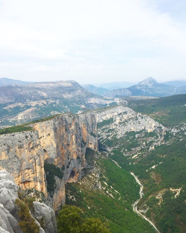 Uitzicht bij de Gorges du Verdon