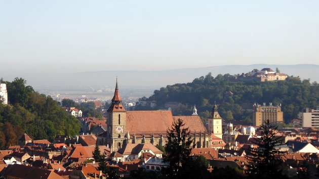 stads gezicht Brasov