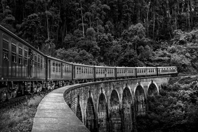 Trein over Nine Arch Bridge